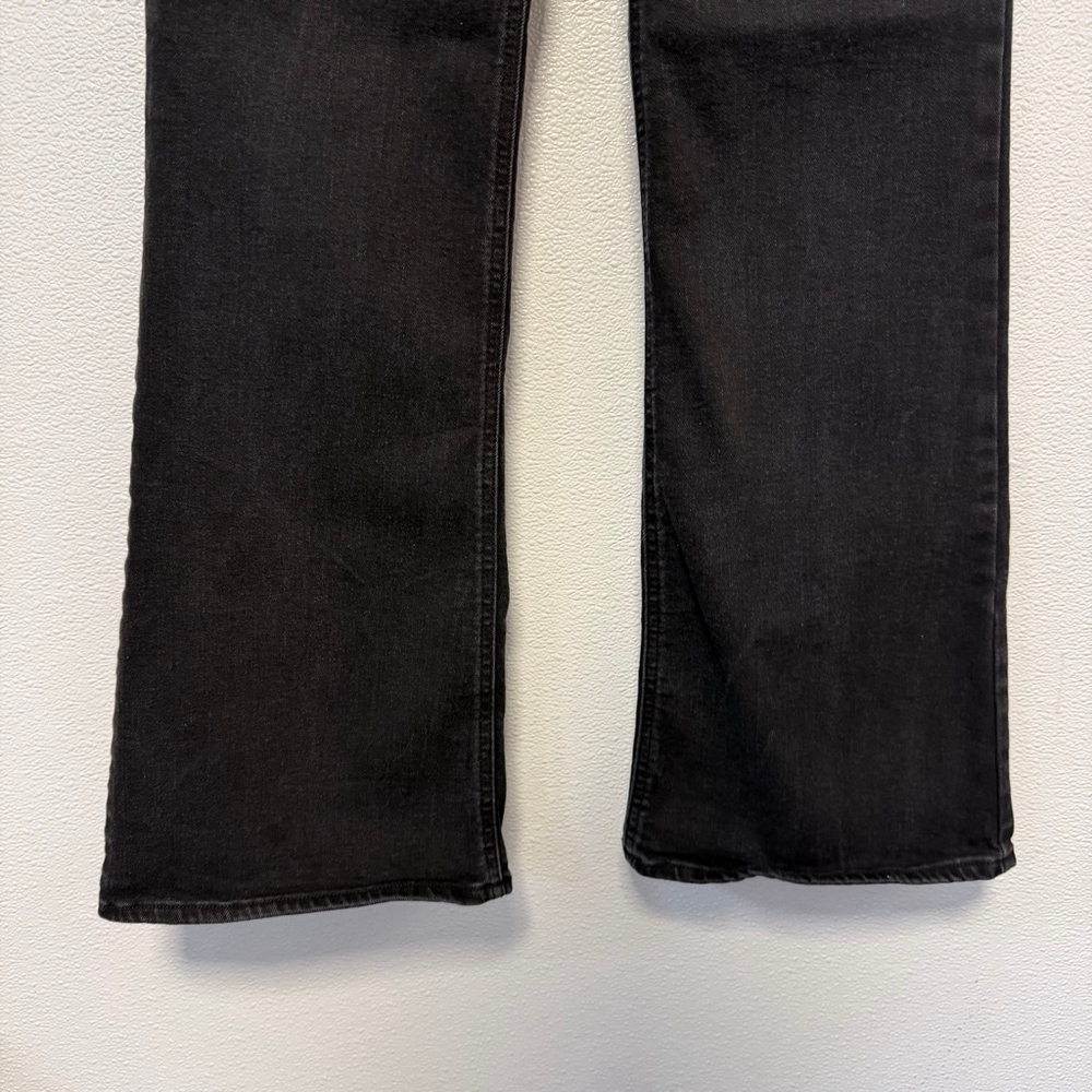Women's Old Navy High-Rise Wow Flare Jeans in Black, Size 0 Short Bell Bottoms - Picture 10 of 16